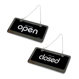 OPEN/CLOSE 오픈클로즈(스텐/검정) [코드:7802]